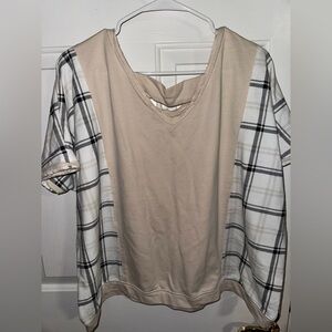 Cato’s cropped plaid nice shirt